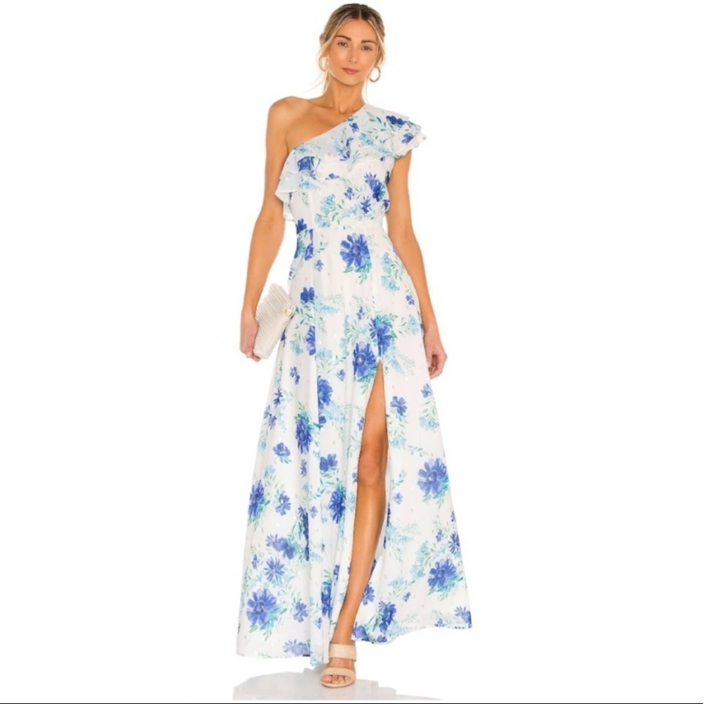NWT Yumi Kim Karen Maxi Dress in Love is King Ivory Size 4 Wedding Guest